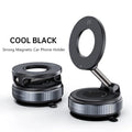 360° Magnetic Car Phone Holder | Foldable Suction Mount Car Phone Mount SPOT black