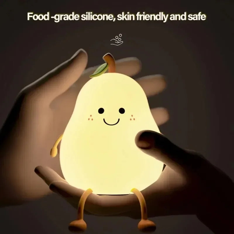 Silicone Duck Night Light – USB Rechargeable Kids Bedside Lamp Kids Night Light SPOT