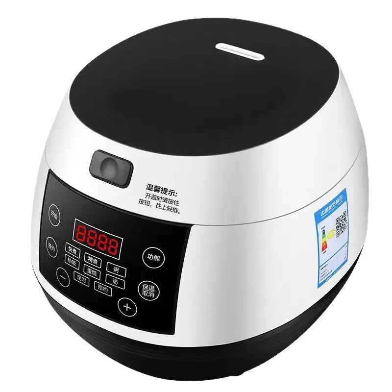 DUTRIEUX 3L Smart Rice Cooker – Low Sugar Multi-Function Pot Electric Rice Cooker SPOT Black EU