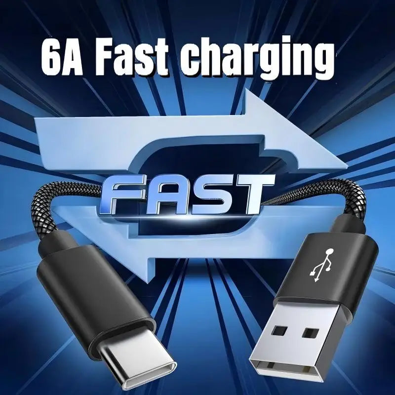 Nylon USB-A to USB-C Fast Charging Cable – 1M, 2M & 3M USB Charging Cable SPOT