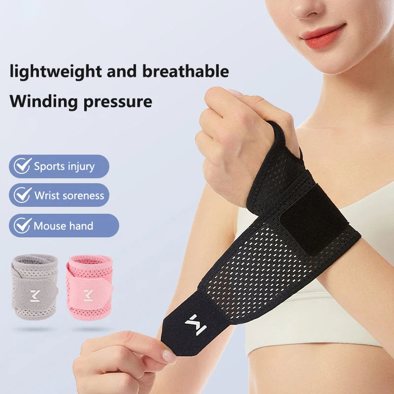 Breathable Adjustable Wrist Support Brace – Compression Wrap Wrist Support Brace SPOT