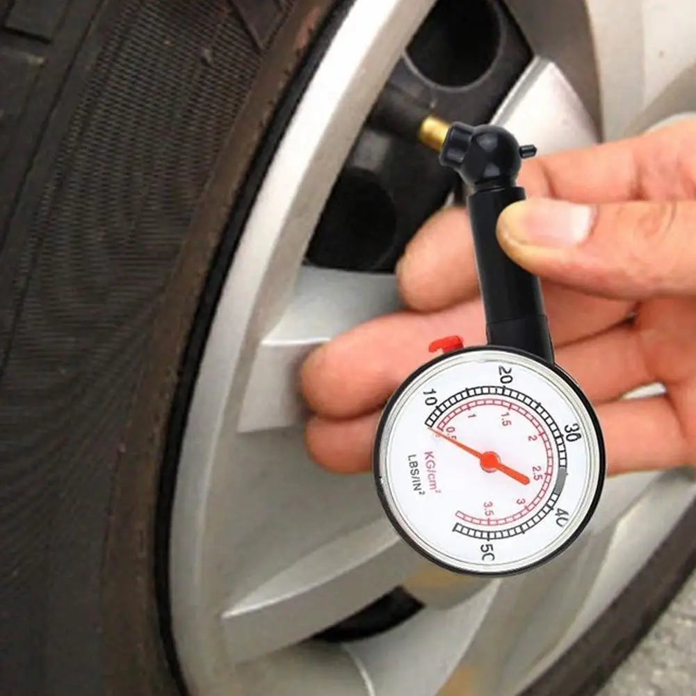 Dial Tire Pressure Gauge for Cars, Trucks & Motorcycles Tire Pressure Gauge SPOT