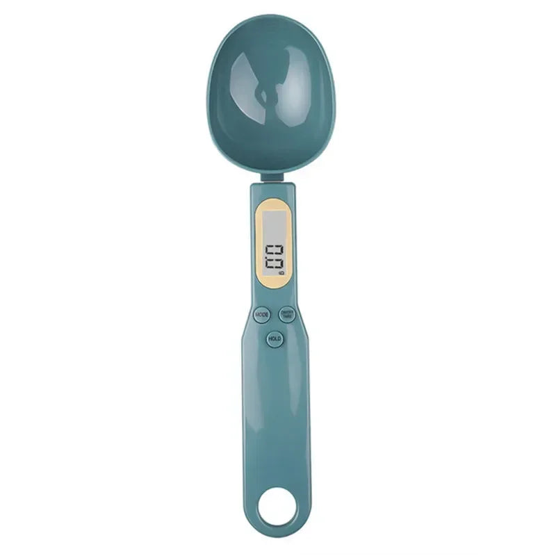 Mini Digital Spoon Scale – LCD Kitchen Scale 0.5–500g Digital Spoon Scale SPOT Emerald green