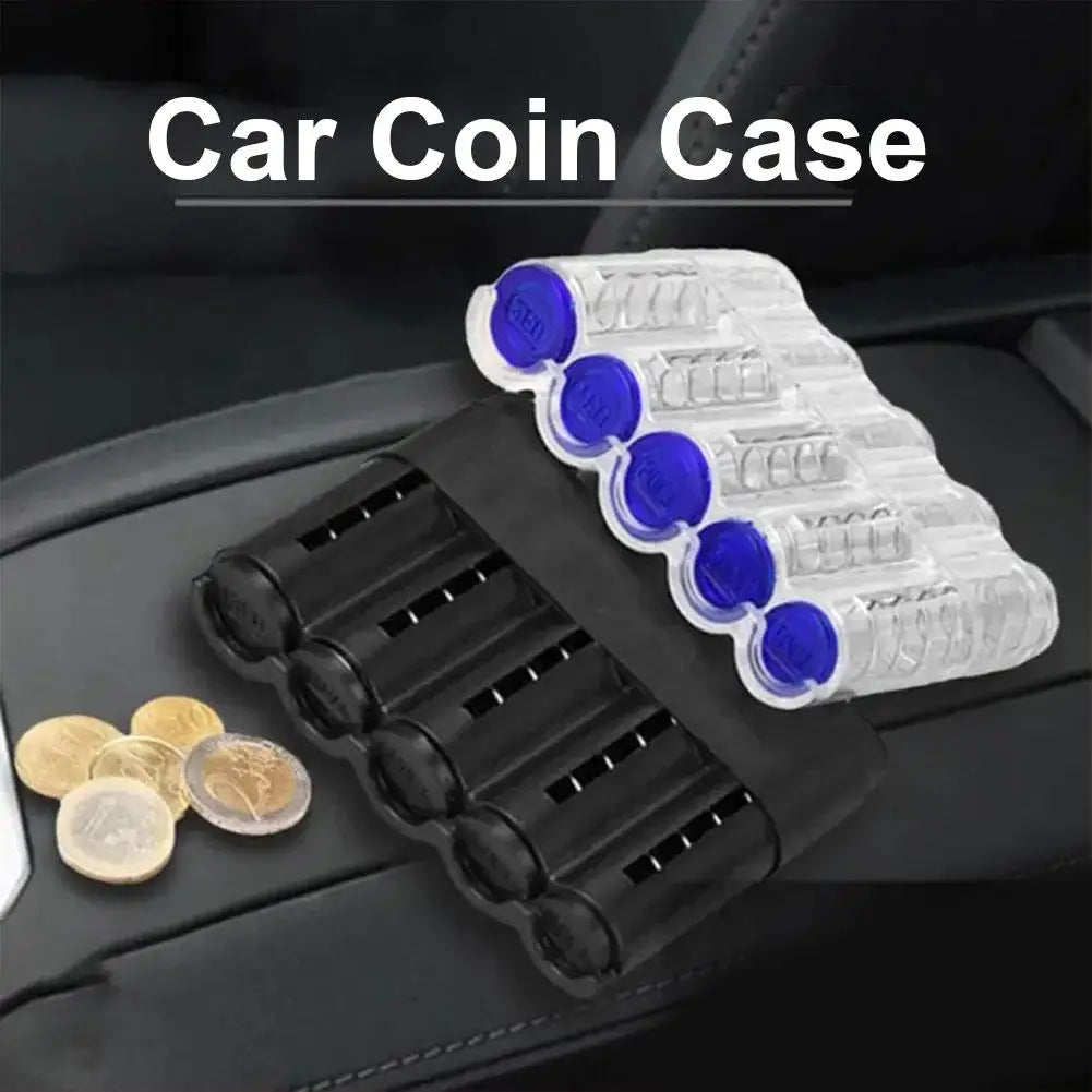 Car Coin Organizer – 5-Slot Thai Baht Coin Dispenser & Holder Car Coin Organizer SPOT