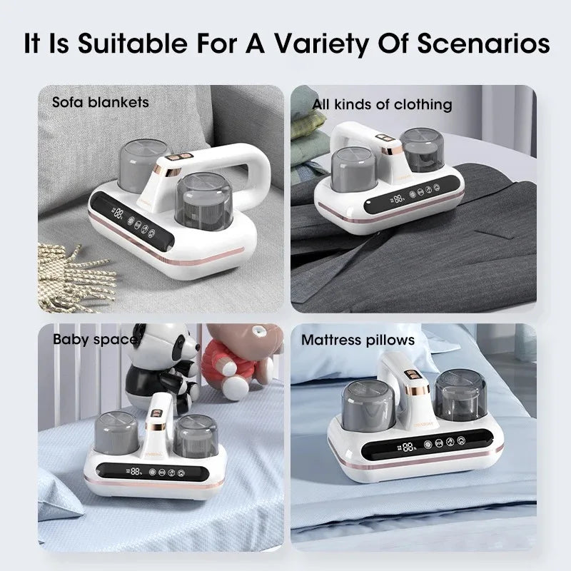 Wireless UV Mite Remover – HEPA Vacuum for Bed & Mattress UV Mite Remover Vacuum SPOT