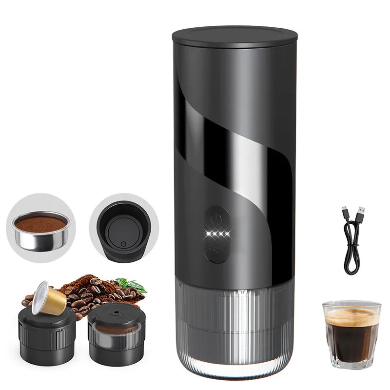 DUTRIEUX Portable Capsule Espresso Machine – USB Rechargeable Capsule Espresso Machine SPOT