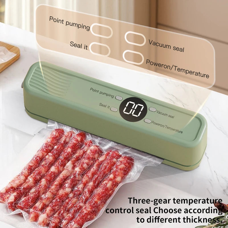 Handheld Mini Vacuum Sealer – Rechargeable Food Sealing Machine Vacuum Food Sealer SPOT