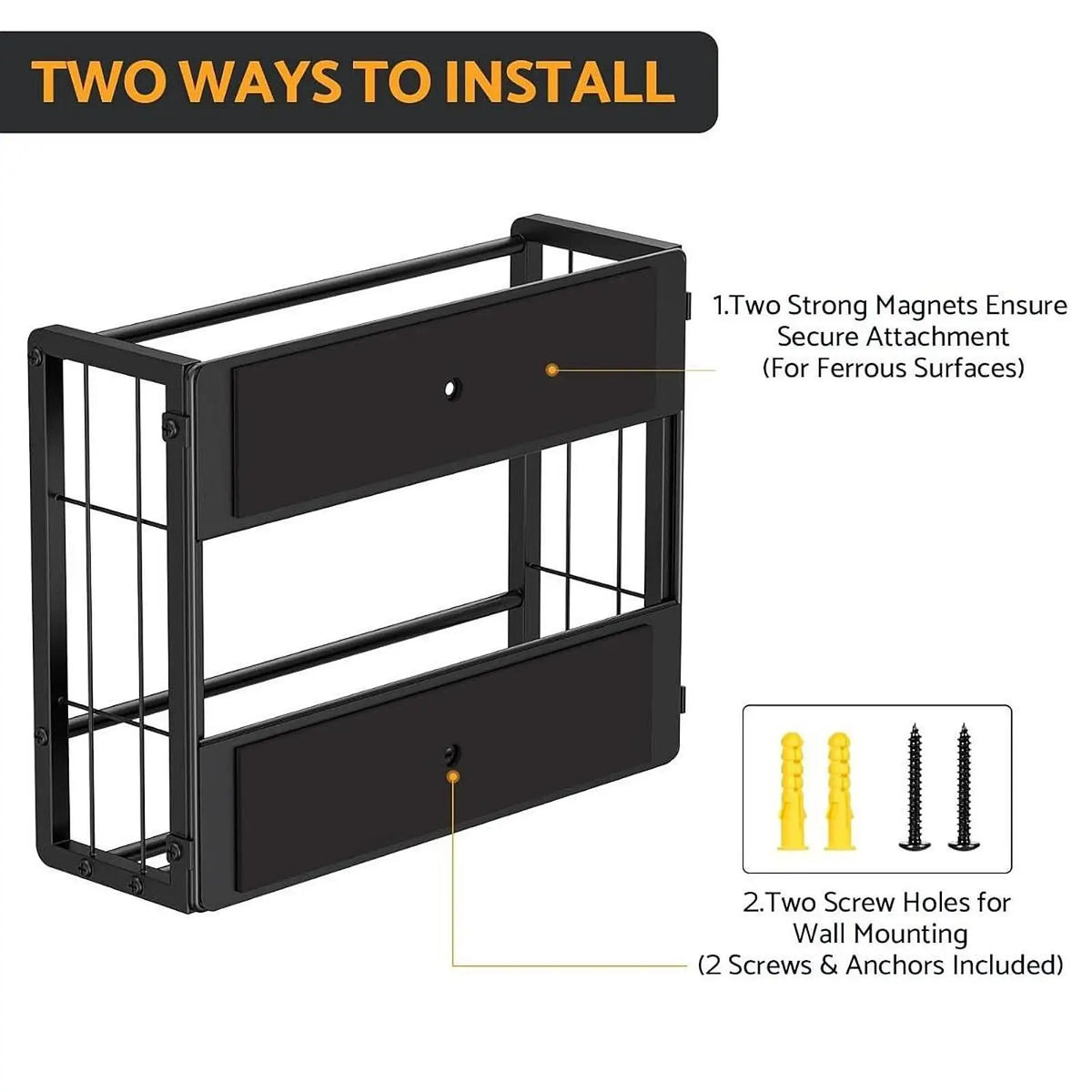 Wall Mount Glove Box Dispenser & Tissue Holder – Steel Glove Box Dispenser SPOT