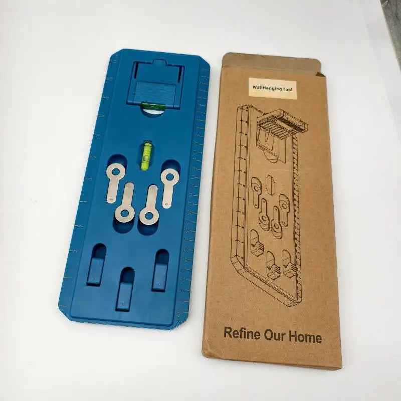Picture Frame Hanging Kit with Built-In Level | Wall Décor Tool Wall Hanging Tool SPOT A1