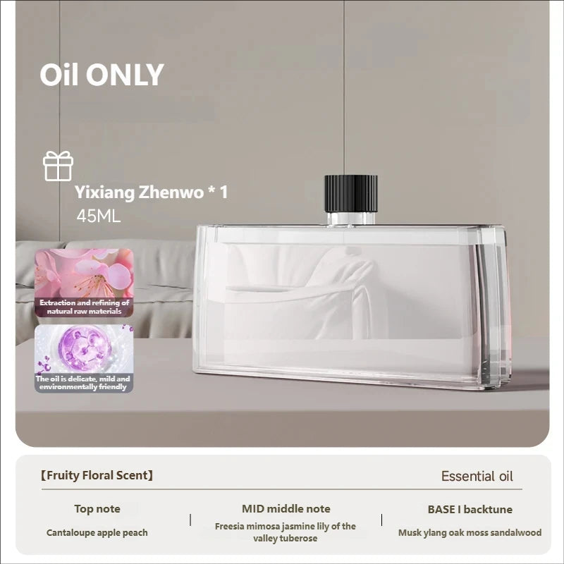 Wall-Mounted Aromatherapy Diffuser with Colorful Night Light Aromatherapy Diffuser SPOT 1pc Trueme Oil