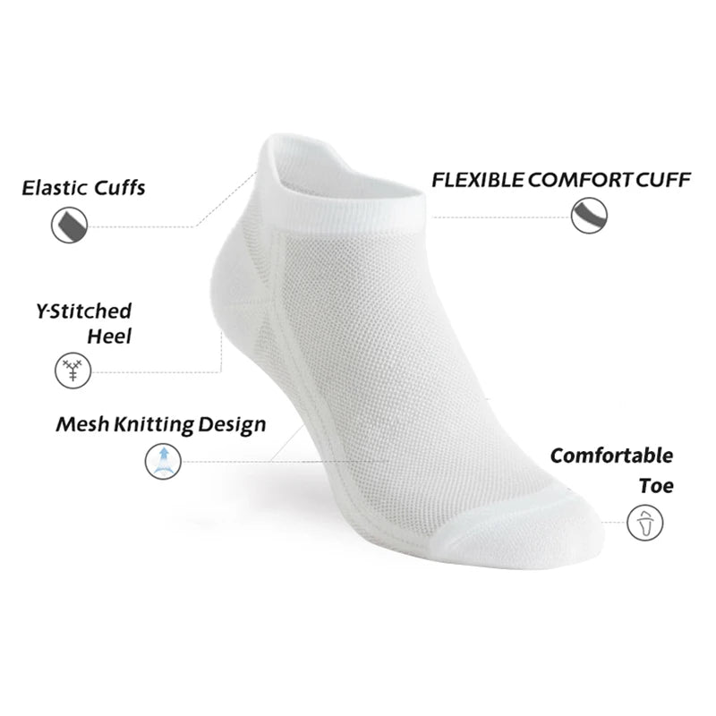 Men's Breathable Mesh Ankle Socks – 10 or 20 Pairs Men's Ankle Socks SPOT