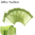 Breathable Mesh Drawstring Bags 20/50-Pack – Produce Storage Mesh Storage Bags SPOT 20Pcs 15x20cm