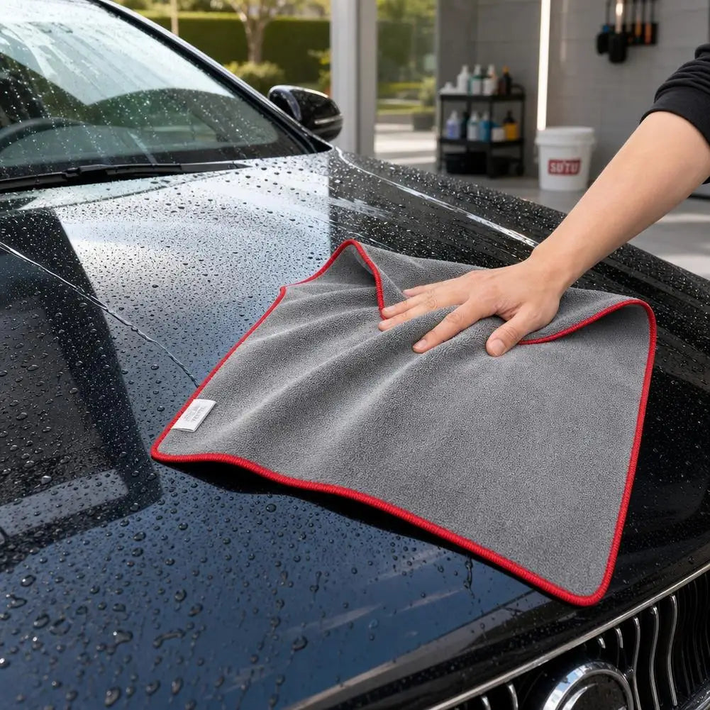 Car Wash Microfiber Towel – Scratch-Free, 500GSM Ultra Absorbent Car Detailing Towel SPOT