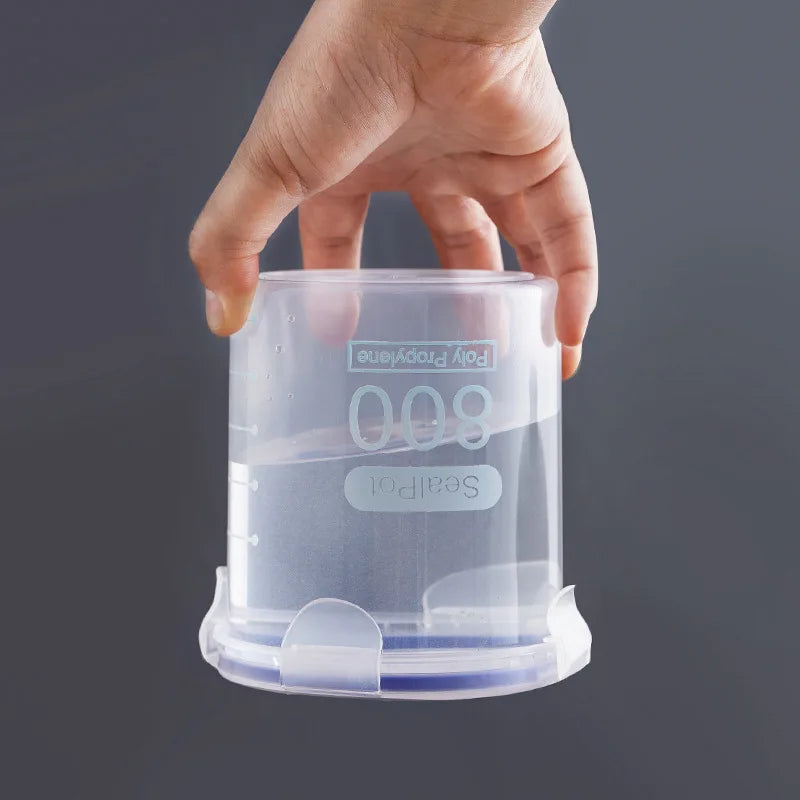 Transparent Sealed Food Storage Jar – Large Moisture-Proof Container Food Storage Container SPOT
