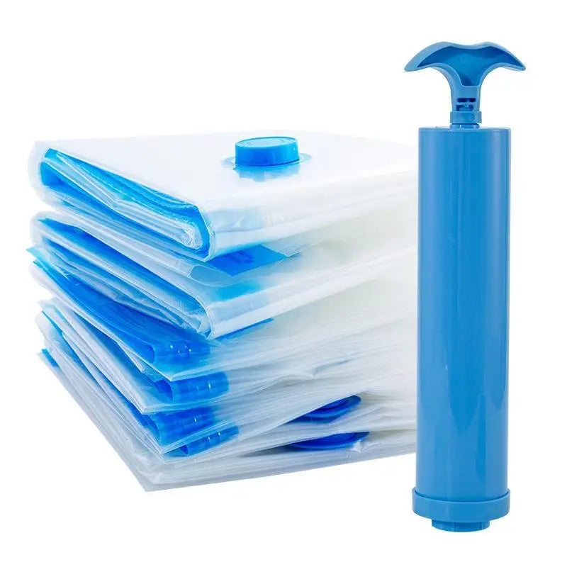 Vacuum Compression Storage Bags 5-Pack – Space Saver Organizer Vacuum Storage Bags SPOT