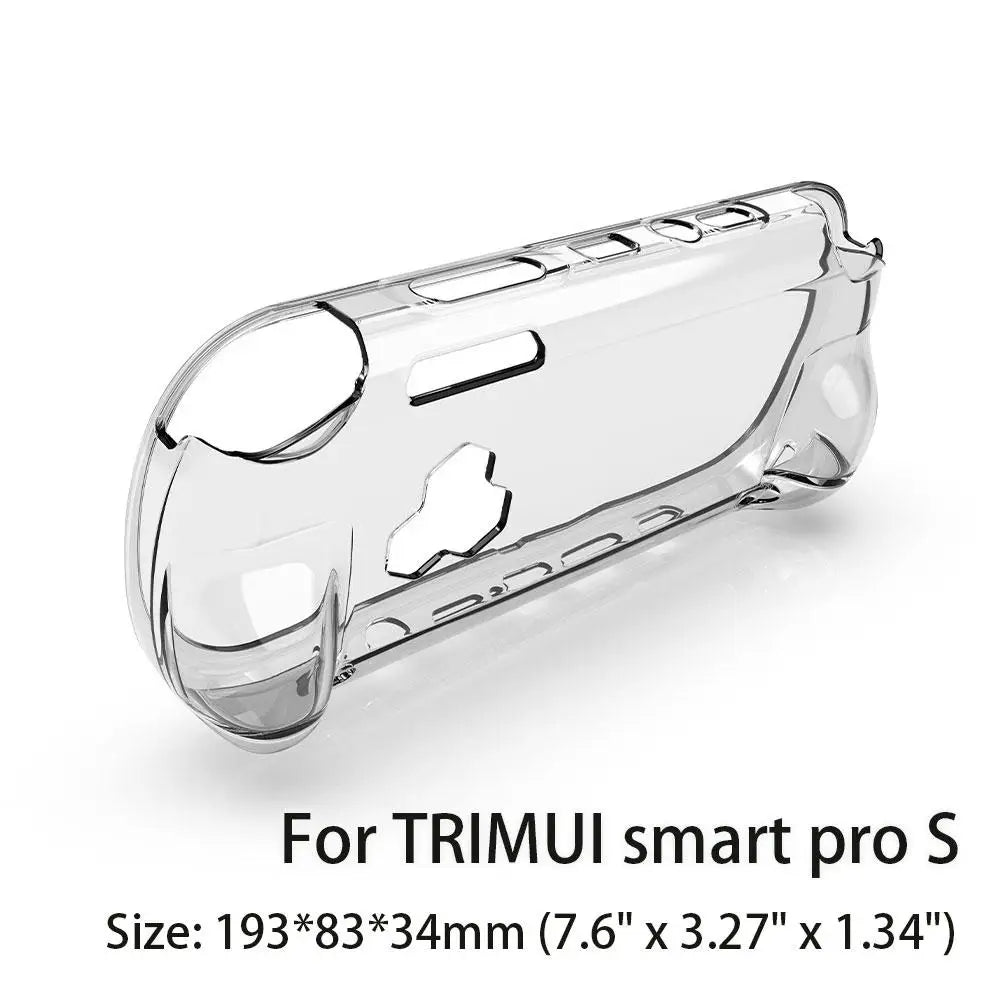 TPU Case for TRIMUI Smart Pro S – Protective Clear Shell Console Protective Case SPOT