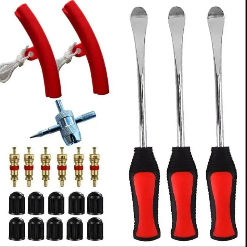 Rim Protector Tire Changing Lever Kit – Moto & Bicycle Tire Changing Lever Kit SPOT