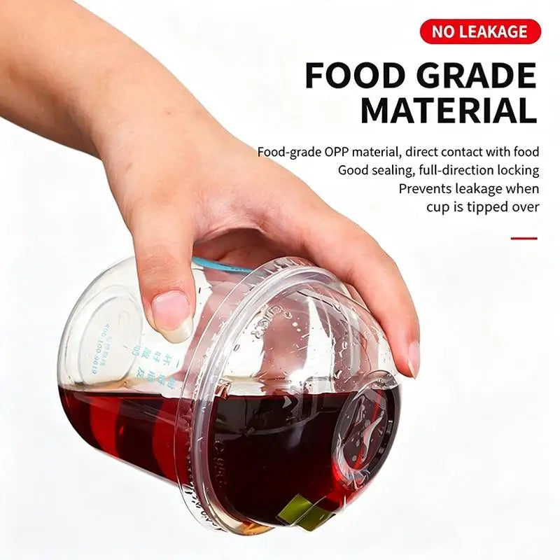 Food-Safe Cup Sealing Stickers – Leak-Proof Drink Sealers Roll Cup Sealing Stickers SPOT