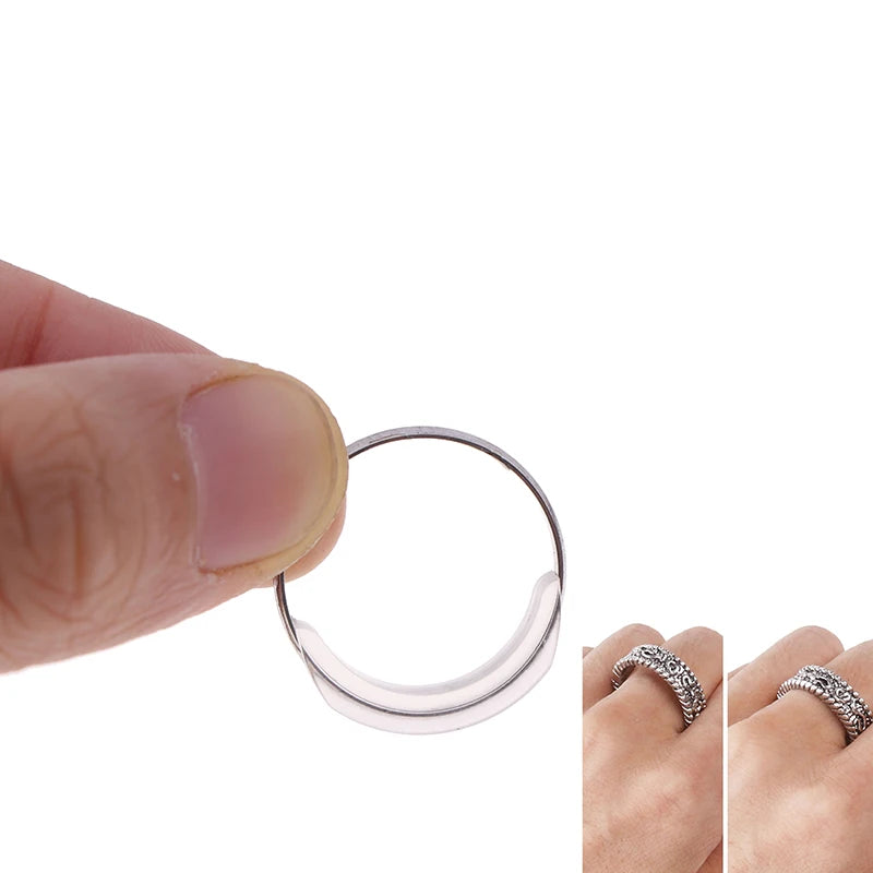 8-Pack Silicone Ring Size Adjuster – Invisible Ring Guard Ring Size Adjuster SPOT