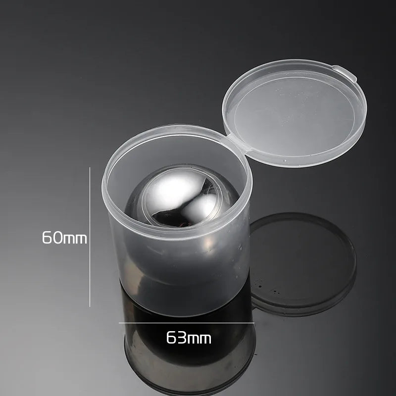 Stainless Steel Whiskey Ice Balls – Reusable Chilling Set Whiskey Chilling Stones SPOT 1pc 55mm with box