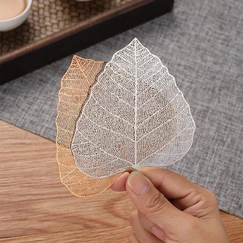 Bodhi Leaf Stainless Steel Tea Strainer – Iridescent Infuser Tea Strainer SPOT