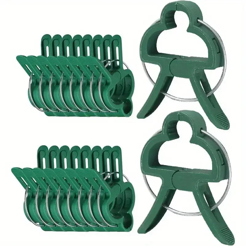 20-Pack Adjustable Plant Support Clips – Reusable Vine Fasteners Plant Support Clips SPOT
