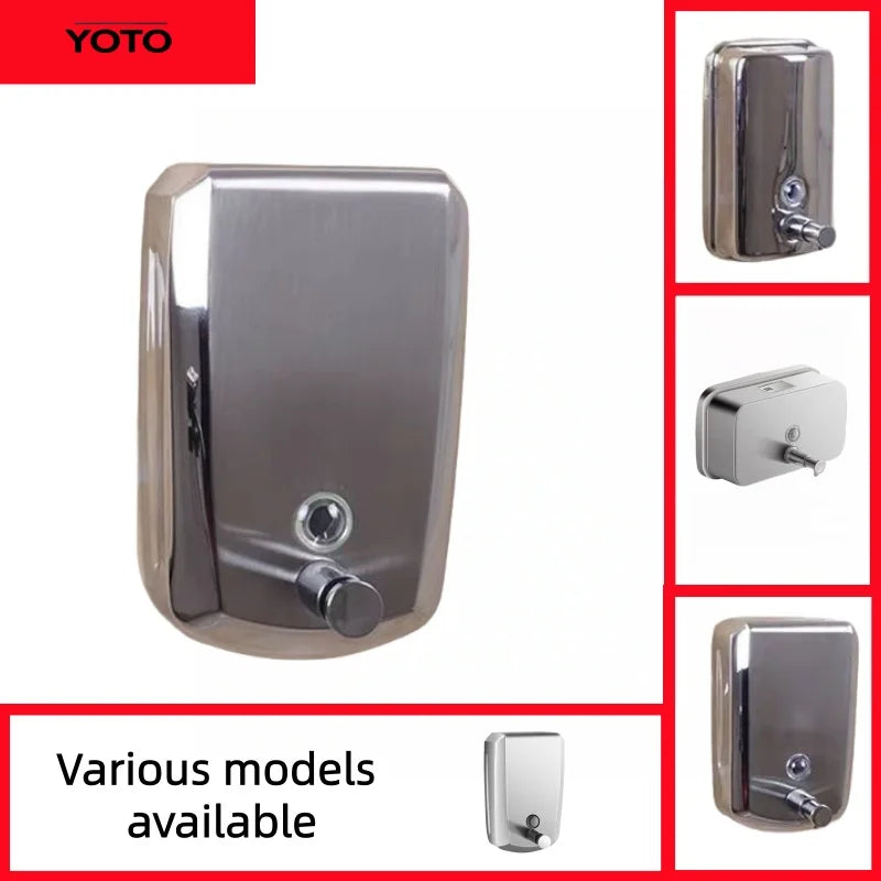 Wall-Mounted Stainless Steel Foam Soap Dispenser 500–1000ml Soap Dispenser SPOT