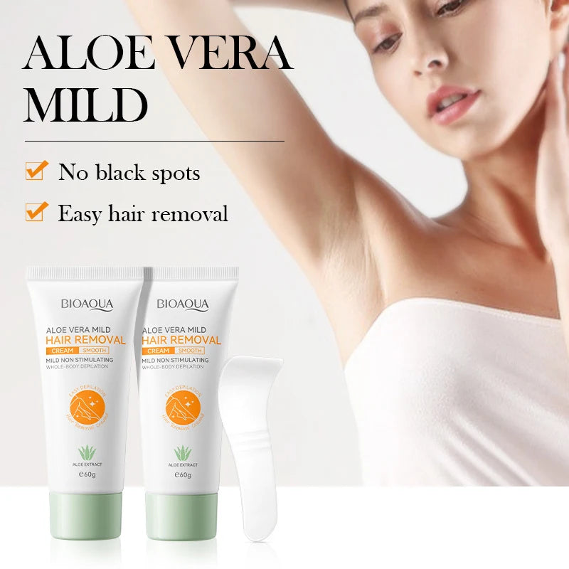 Eelhoe Hair Removal Cream – Men & Women, Aloe Formula Hair Removal Cream SPOT