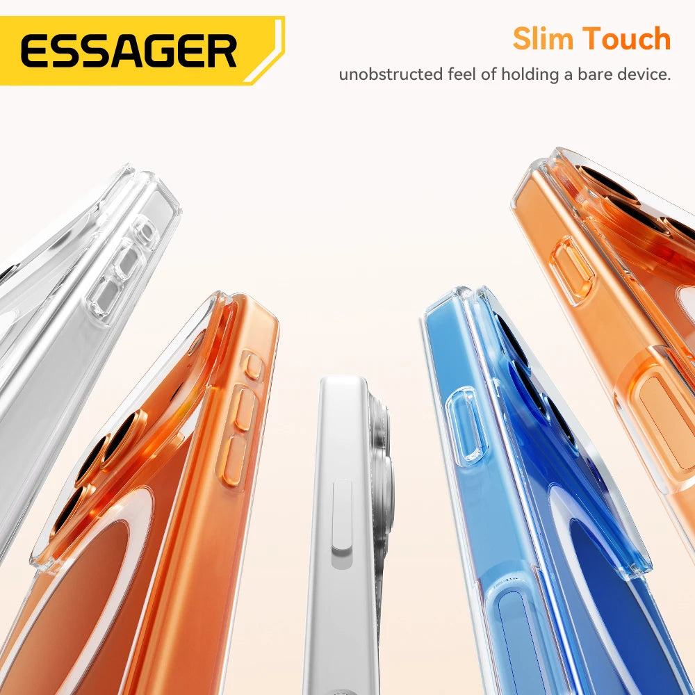 Essager Magnetic iPhone 17 Case | MagSafe Shockproof Cover Magnetic Phone Case SPOT
