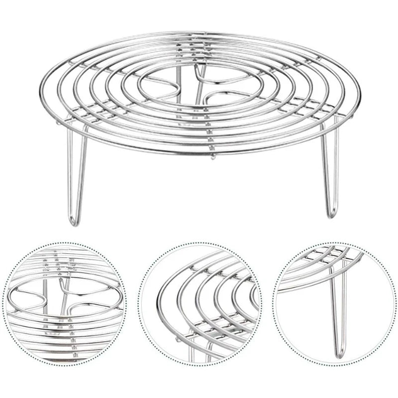 Stainless Steel Steaming Rack – Steam Tray for Pressure Cooker Steaming Rack SPOT
