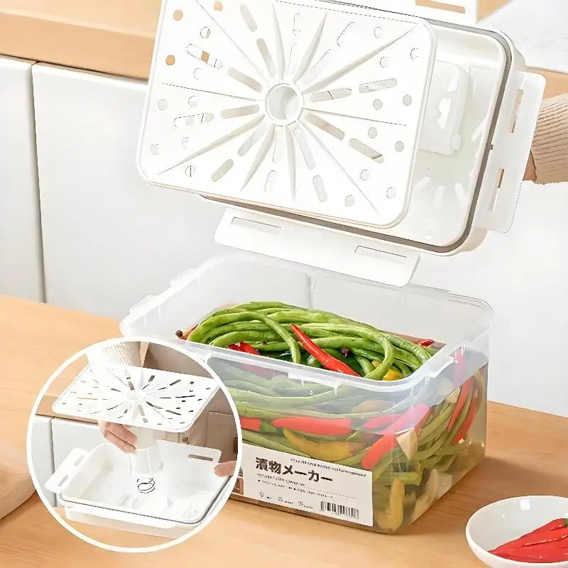 5L Kimchi Press Fermentation Jar – Pickle & Sauerkraut Container Fermentation Container SPOT Default Title