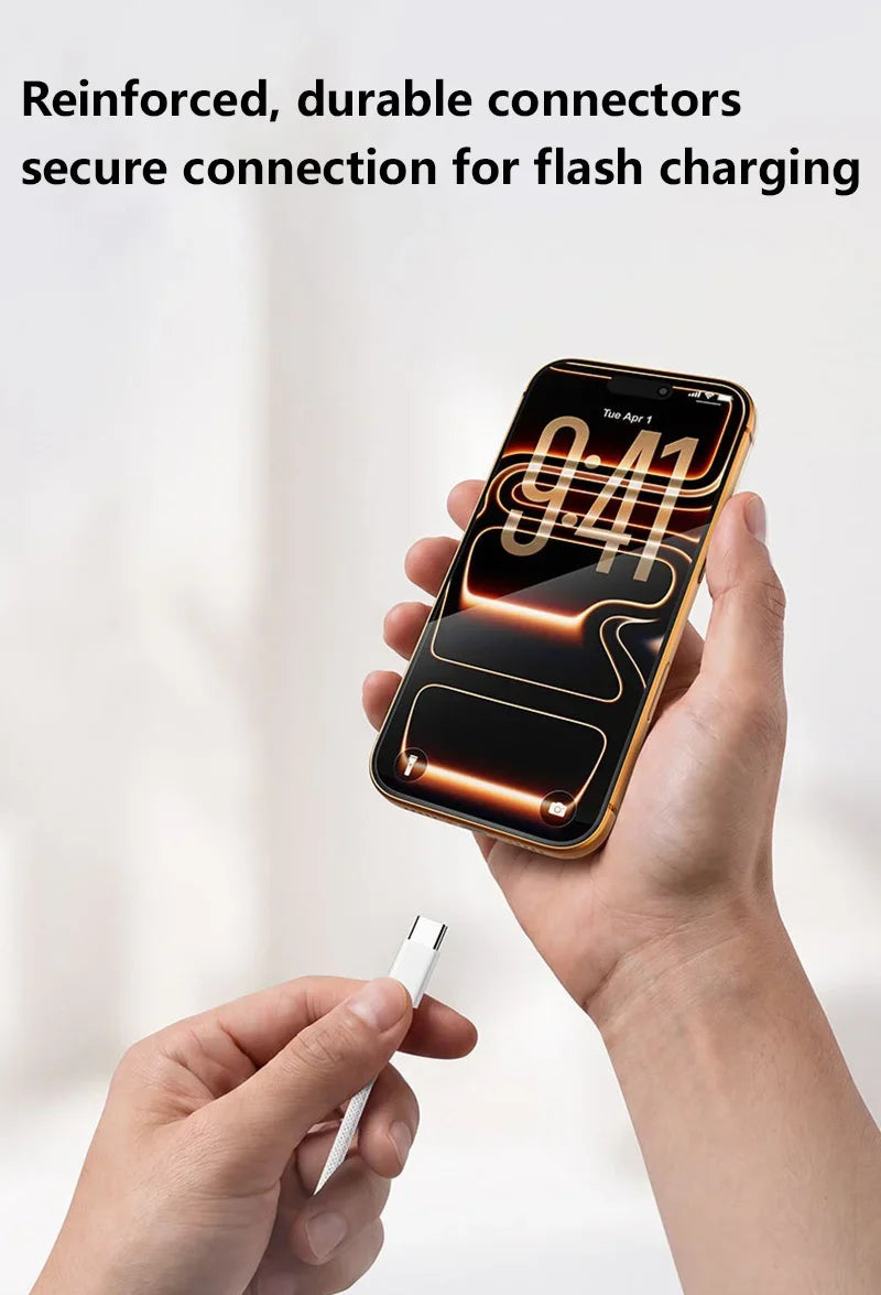 5-Pack USB-A to USB-C 240W Fast Charging & Data Cables USB-C Charging Cable SPOT