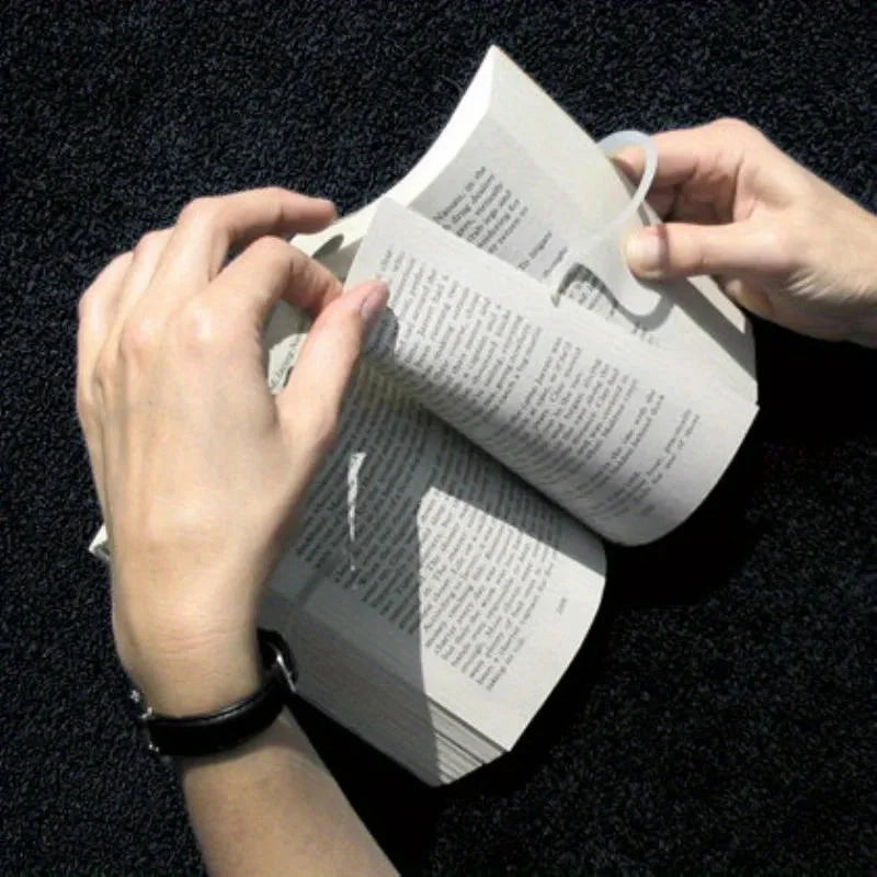 Foldable Book Stand with Page Clips – Portable Reading Holder Foldable Book Stand SPOT