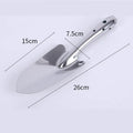 Stainless Steel Small Garden Shovel – Planting & Potting Tool Garden Hand Trowel SPOT Silver