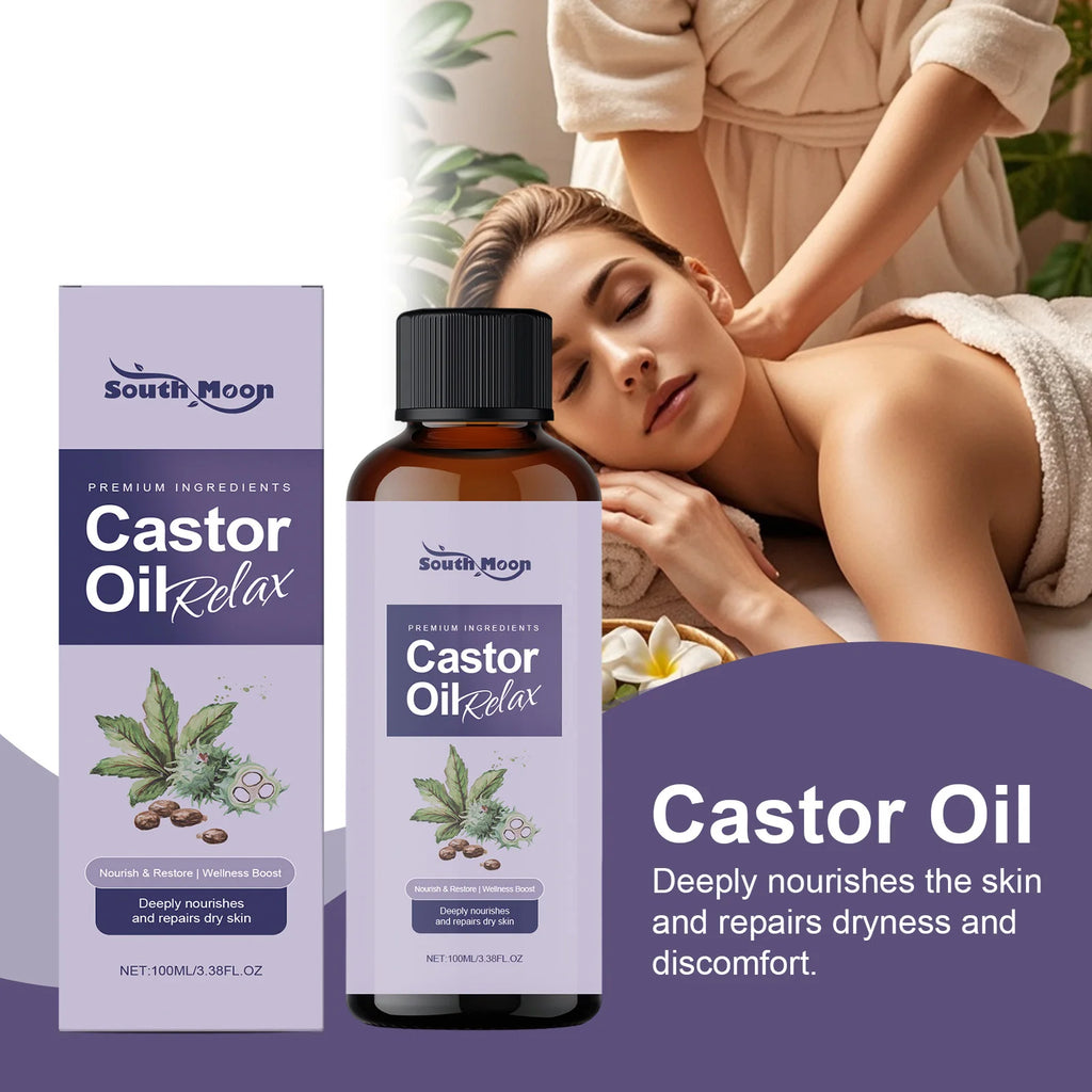 South Moon Castor Body Massage Oil – Nourishing & Firming Body Massage Oil SPOT