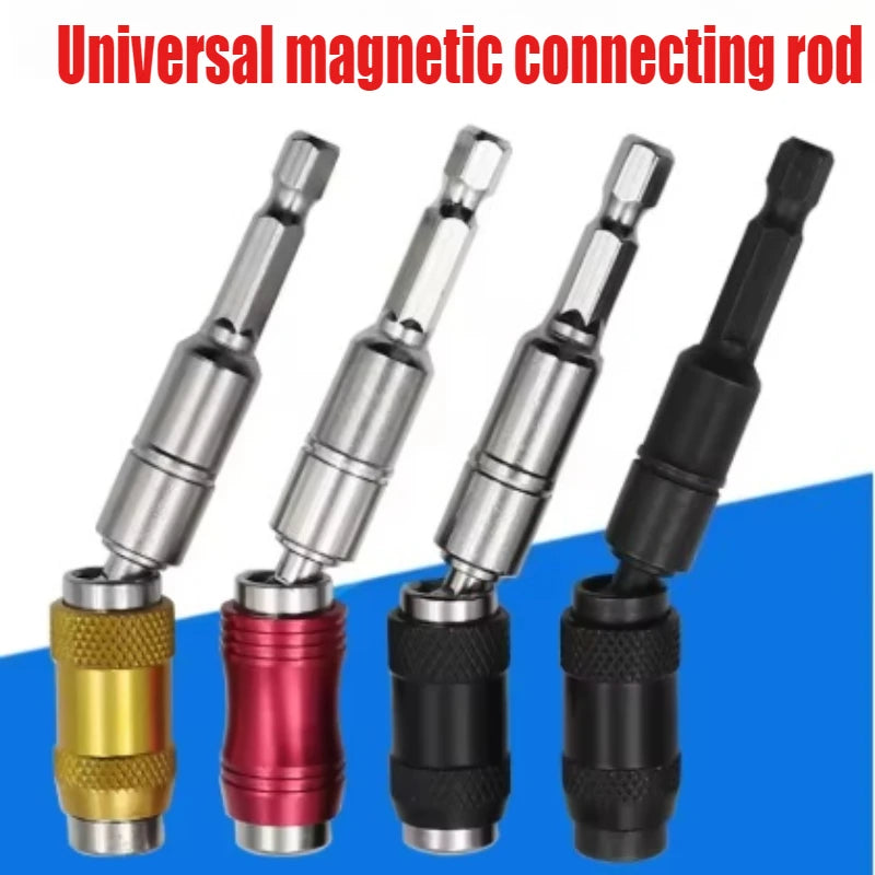 1/4" Hex Pivoting Magnetic Bit Holder – Quick-Change Extension Magnetic Bit Holder SPOT