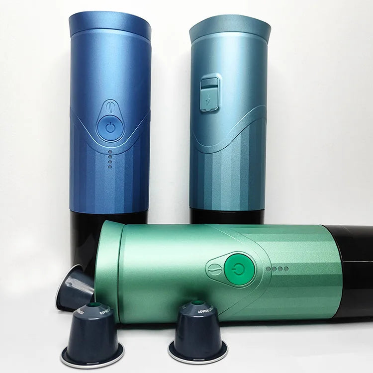 DUTRIEUX Portable Espresso Machine – Capsule & Powder, 7500mAh Portable Espresso Machine SPOT