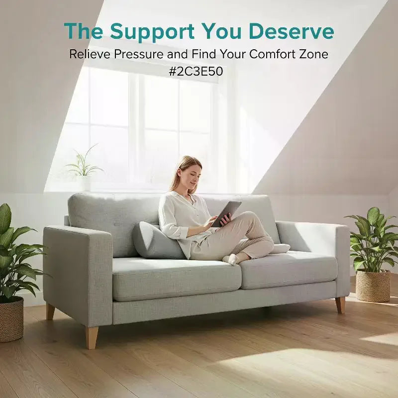 Ice Silk Cooling U-Shape Pillow – Neck & Lumbar Support Cooling Support Pillow SPOT