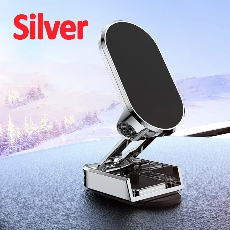 Magnetic Car Phone Mount – Dashboard & Windshield Holder Car Phone Mount SPOT Silver