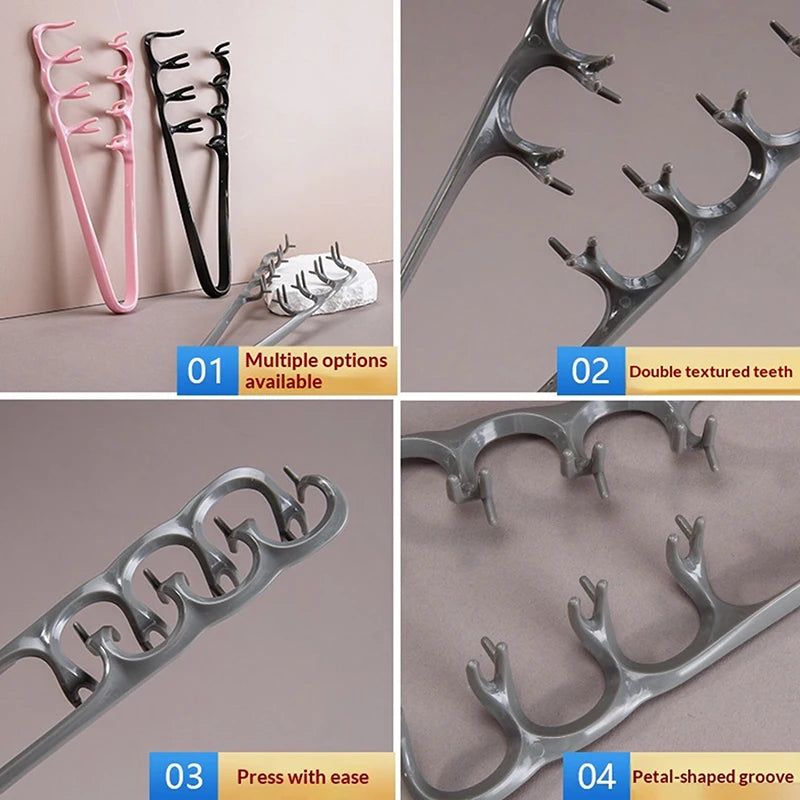 Volumizing Wide-Tooth Hair Comb – Fluffy Texture Styling Tool Hair Styling Comb SPOT