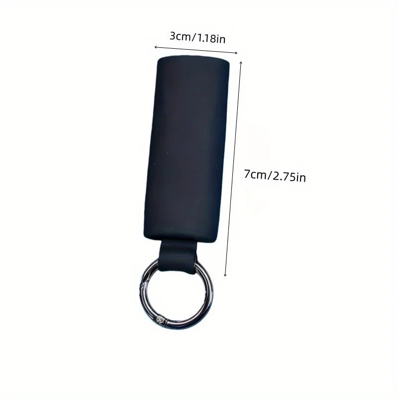 Silicone Lighter Holder & Keychain Case – Snap-Fit for J6 Lighter Protective Case SPOT