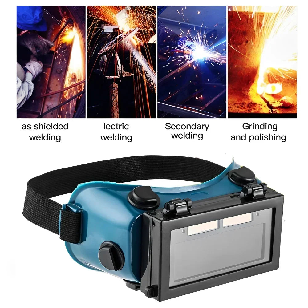 Auto-Darkening Welding Goggles | Solar Powered, DIN 9-13 Welding Goggles SPOT