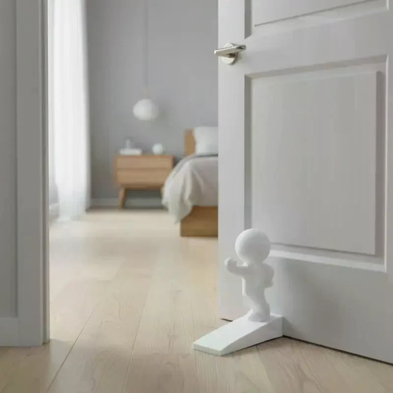 Cartoon Doll Door Stop – Non-Slip No-Drill Door Stopper Decorative Door Stop SPOT