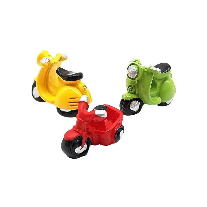 Miniature Motorcycle Ornament – DIY Garden & Craft Decor Miniature Figurine SPOT