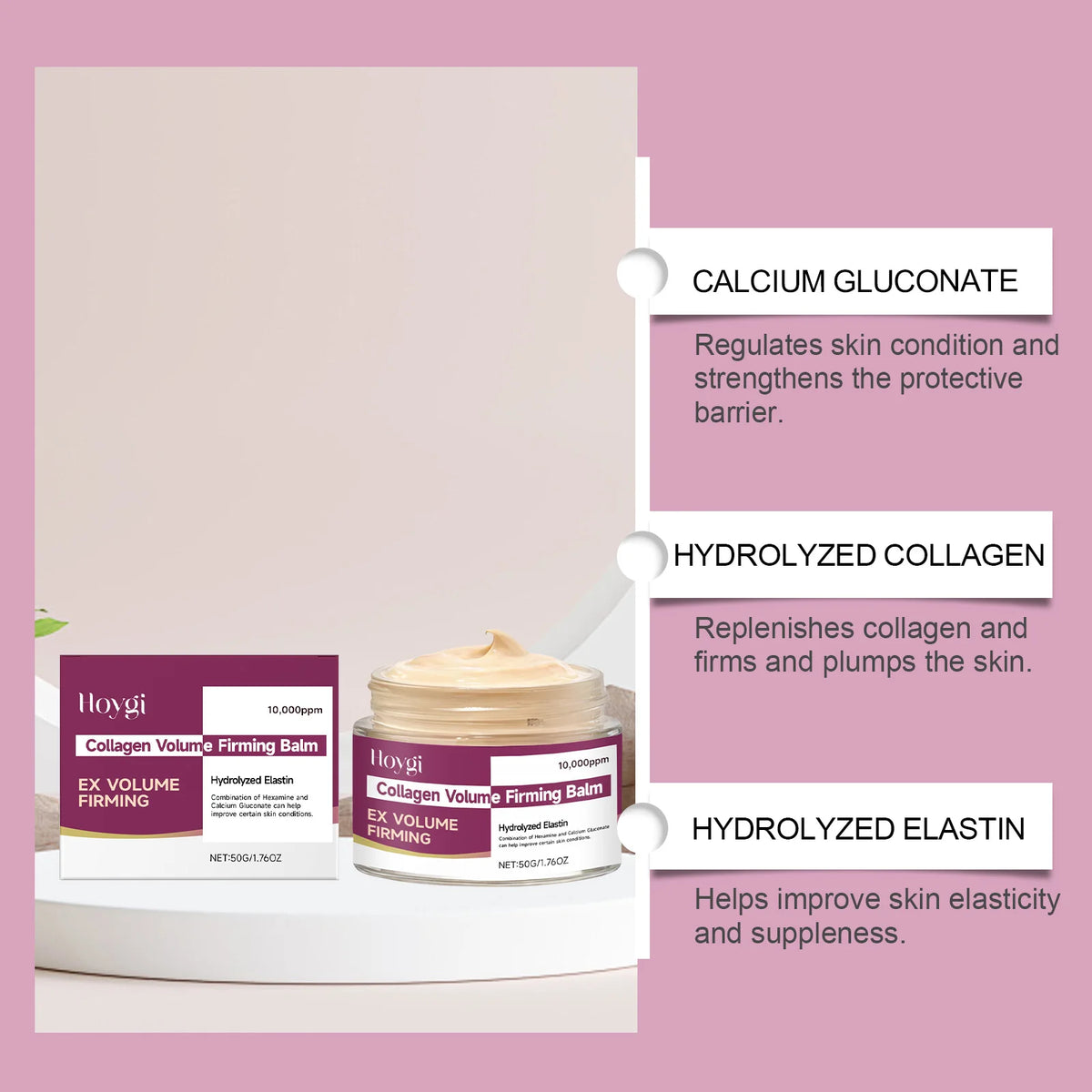 Hoygi Calcium Collagen Firming Face Cream – 50g Firming Face Cream SPOT