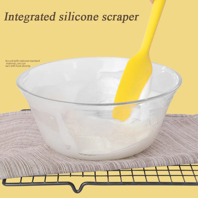 2-Piece Silicone Spatula Scraper Set – Baking & Mixing Tools Silicone Spatula Set SPOT