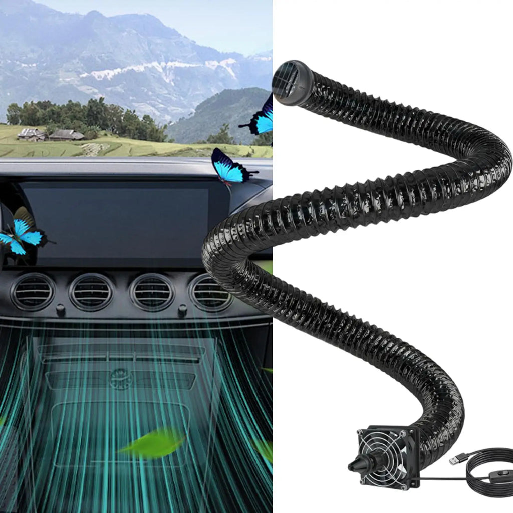 300cm Car AC Vent Extender – Rear Seat Airflow Hose Car AC Vent Extender SPOT