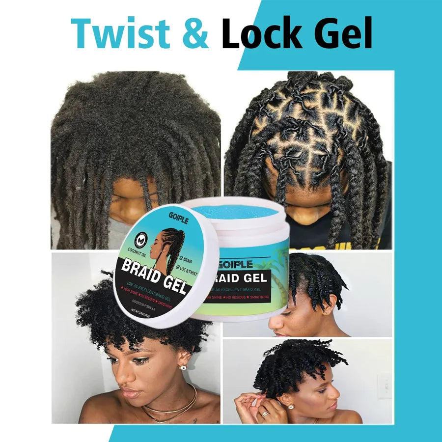 Goiple Tea Tree Mint Braiding Gel – Edge Control & Frizz Smooth Hair Braiding Gel SPOT