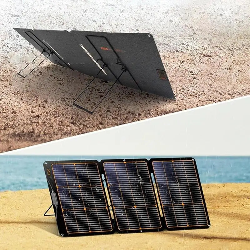 Foldable Solar Panel Stand 2-Pack – Lightweight Steel Outdoor Rack Solar Panel Stand SPOT