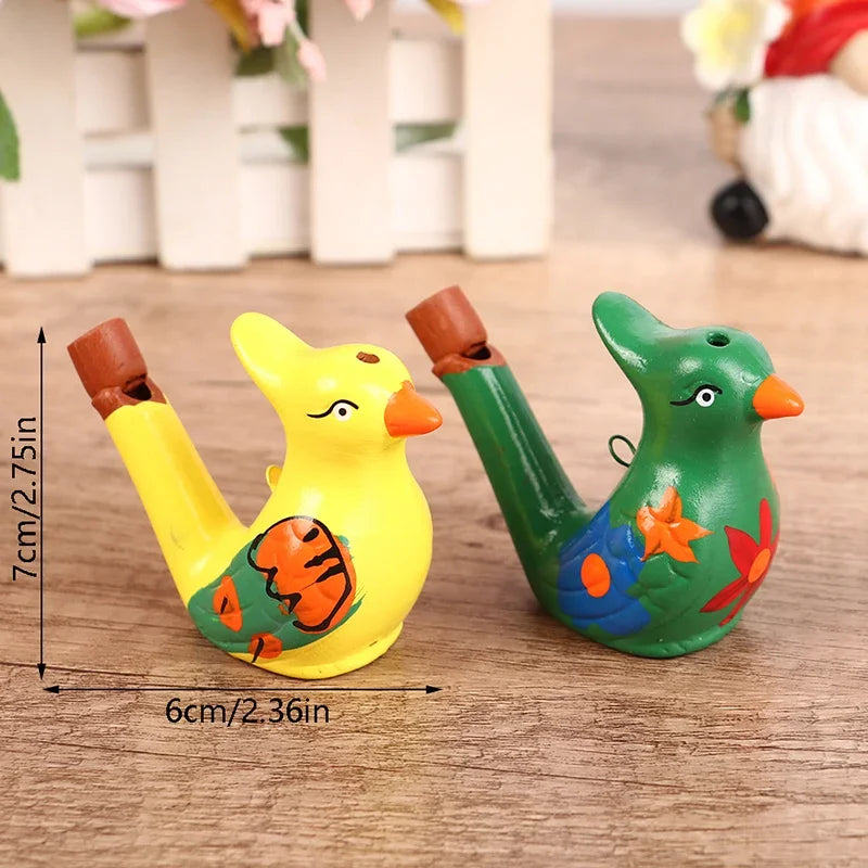 Ceramic Water Bird Whistle – Kids Musical Toy & Outdoor Use Musical Toy Whistle SPOT